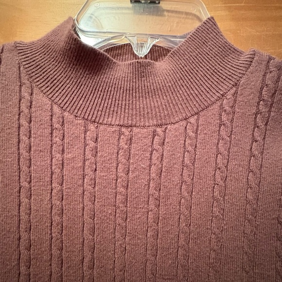 Abercrombie & Fitch Brown Long Sleeve Dress with Timeless Elegance - Picture 6 of 10